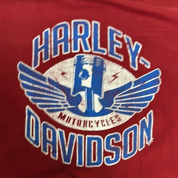 Harley-Davidson Red Short Sleeve Tee - Picture 4 of 8